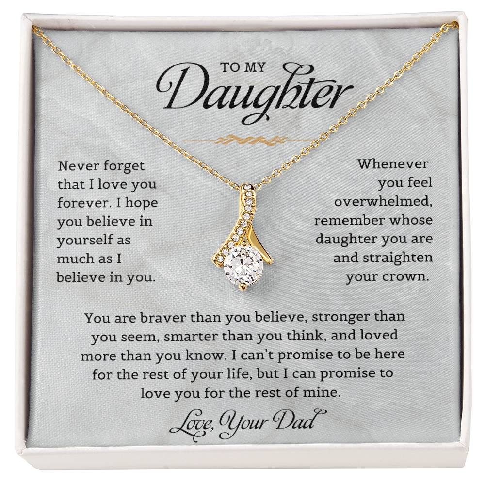 To My Daughter | Alluring Beauty necklace