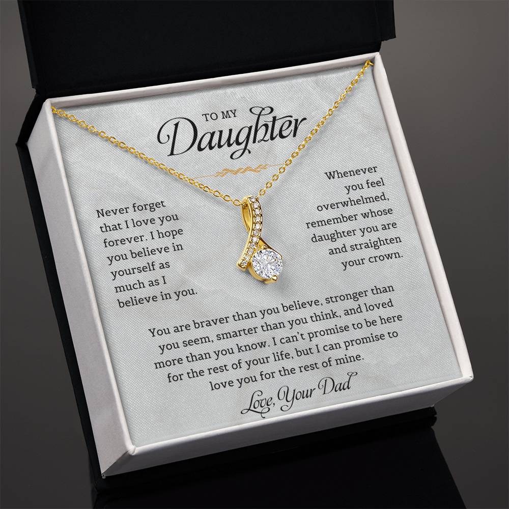 To My Daughter | Alluring Beauty necklace